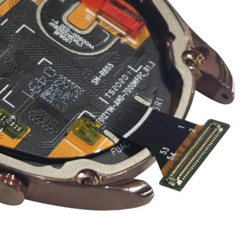 Schermo LCD Digitalizzatore con Cornice Samsung Galaxy Watch 3 SM-R850/R855 (Oro)