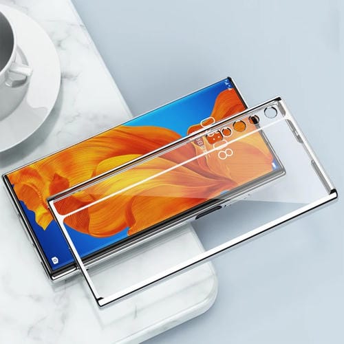 Para Huawei Mate XS TPU + Funda protectora de placas (Plata)