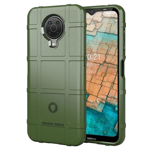Para Nokia G10 Cobertura completa TPU a prueba de choques (verde)