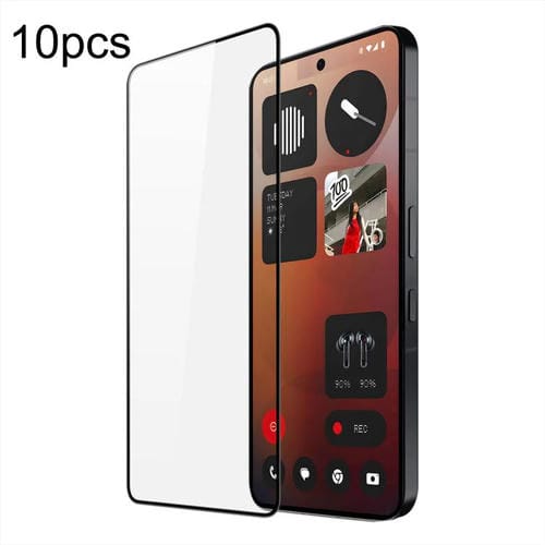 Película de Vidrio Templado Dux Ducis para Nothing Phone 3A / 3A Pro 10 Piezas 0,33mm 9H