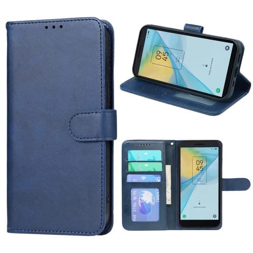 Funda de Cuero para Teléfono TCL 201 (Azul)