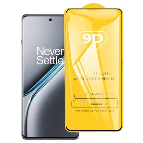 Película de Vidrio Templado 9D con Pegamento Completo para OnePlus Ace 5, 5 Pro, 13R
