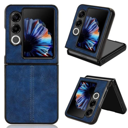 Funda Trasera ZTE Nubia Flip2/Libero Flip2 Estampado Vaca (Azul)