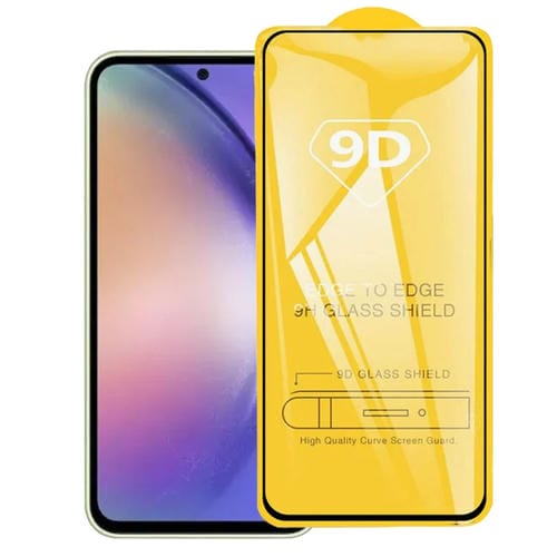 PelĂcula de Vidrio Templado Samsung Galaxy A56 5G Pantalla Completa Pegamento 9D