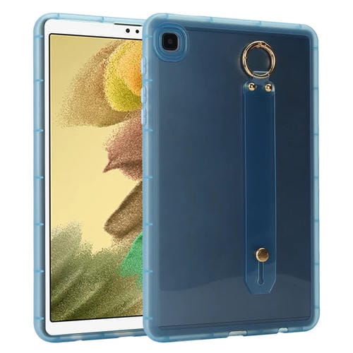 Funda híbrida TPU Samsung Galaxy Tab A7 Lite con soporte para pulsera (Transparente)