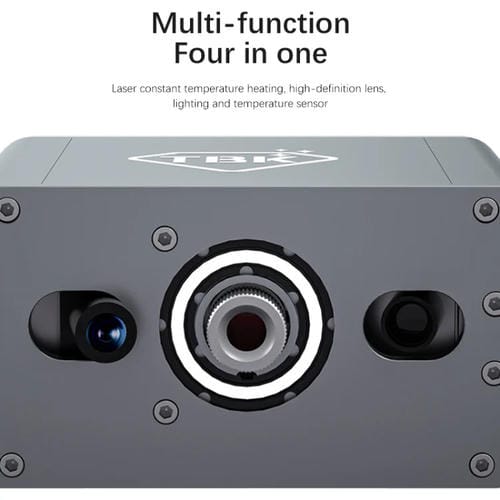 Macchina di Saldatura Termostatica Laser Infrarosso Intelligente Tbk 2201P con Fotocamera HD LCD Incorporata Spina Britannica