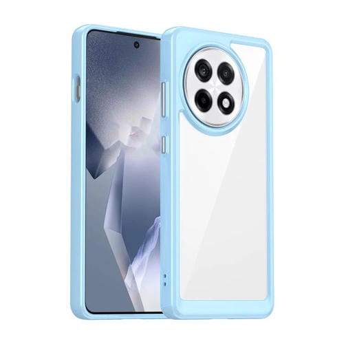 Funda Híbrida TPU Acrílica Serie Colorida para OnePlus Ace 5 Pro 5G (Azul)