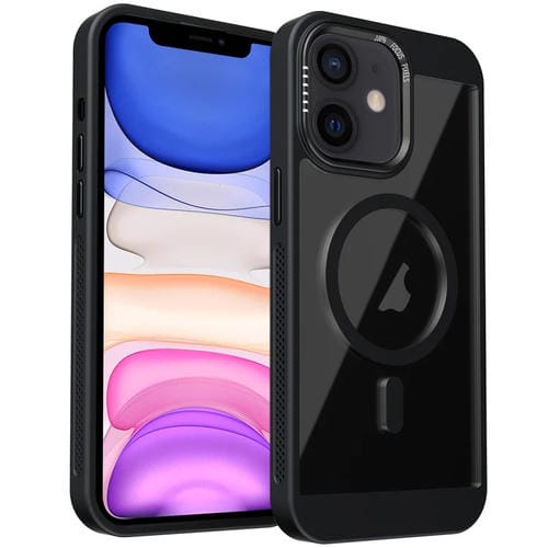 Funda para Teléfono Honeycomb Magsafe iPhone 11 con Sistema de Refrigeración (Negra)