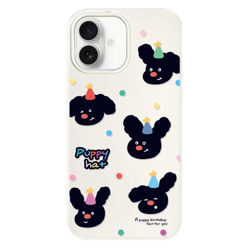 Funda híbrida TPU y Policarbonato iPhone 16 Plus con Tacto Sedoso (Beige)