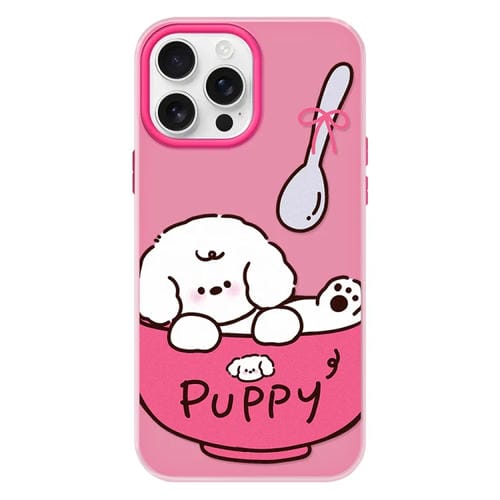 Funda híbrida TPU y PC iPhone 15 Pro Tacto Sedoso y Gelatinoso (Rosa)