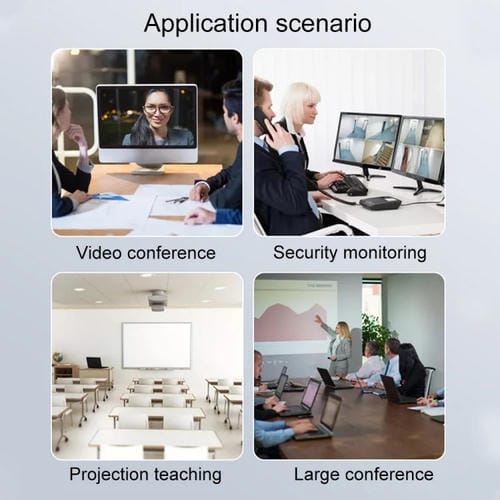 Conmutador de Matriz HDMI Measy Mt4344 4K 30 Hz 4 Entradas 4 Salidas Compatible con Conmutación sin Interrupciones (Negro) Enchufe de la UE