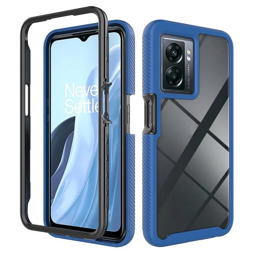 Funda para Teléfono OnePlus Nord N300 TPU Transparente a Prueba de Golpes Diseño Cielo Estrellado (Azul Oscuro)