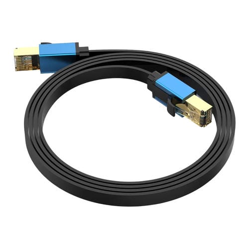 Cable Ethernet LAN Cat 8 de Alta Velocidad 40 Gbps 1 Metro (Azul)