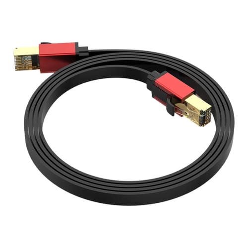 Cable Ethernet LAN Cat 8 de Alta Velocidad 40 Gbps 5 Metros (Rojo)