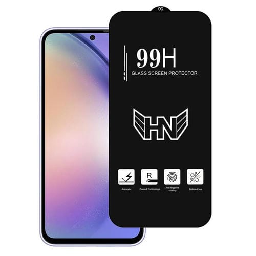 PelĂcula de Vidrio Templado Pantalla Completa Samsung Galaxy A54 Arco Grande Aluminio Alto