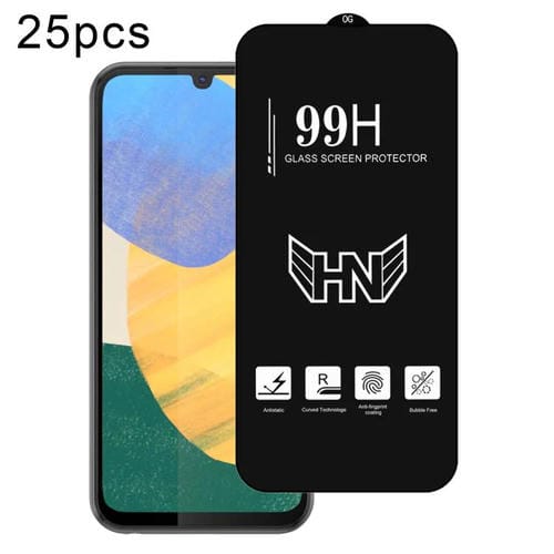 PelĂcula de Vidrio Templado Pantalla Completa Samsung Galaxy F34 con Arco Grande Aluminio (25 Unidades)