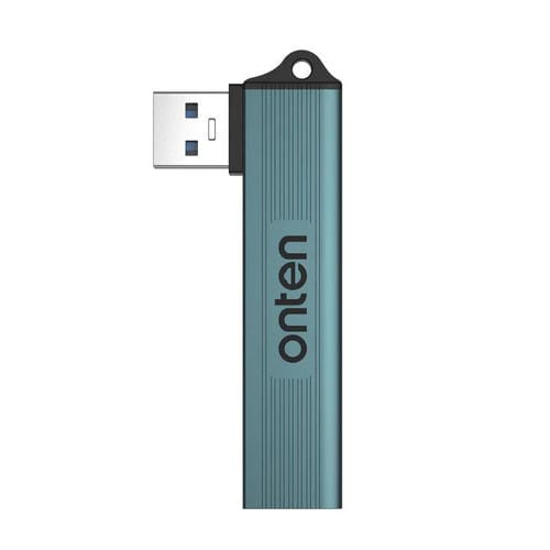 Concentrador USB 3.0 3 en 1 Onten US51 Función de Expansión de Puertos (Verde Pino)