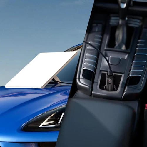 Cable de Alimentación Impermeable SL202 Starlink Mini para Encendedor de Automóvil, 5 Metros (Gris Oscuro)