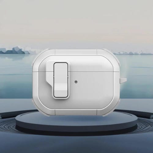 Estuche para Auriculares Inalámbricos Airpods Pro 2 Starship con Interruptor Magnético (Blanco)