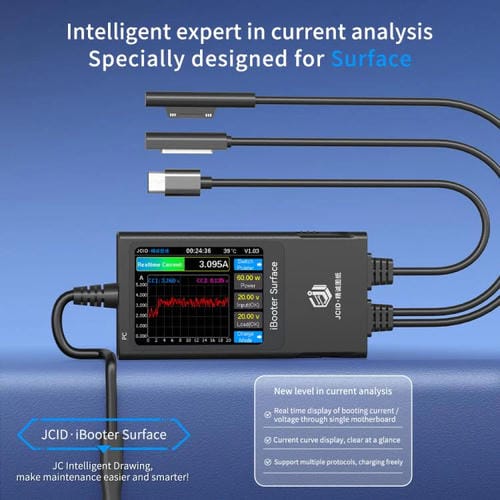 Current Analyzer JCID iBooter Surface Series (2013-2024) (Black)