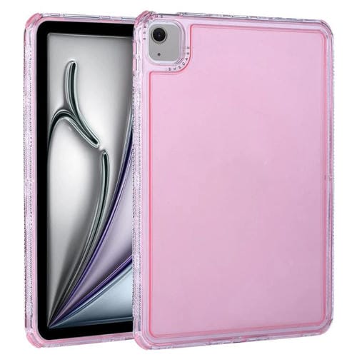 Funda híbrida TPU y PC 3 en 1 Dream para iPad Air 13 (2024) y Pro 12.9 (2022) (Rosa)