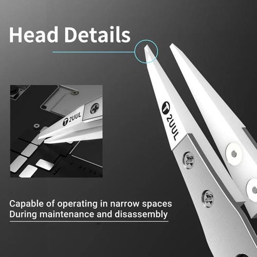 Ceramic Insulating Ultra-Hard Tweezers 2Uul Tw31