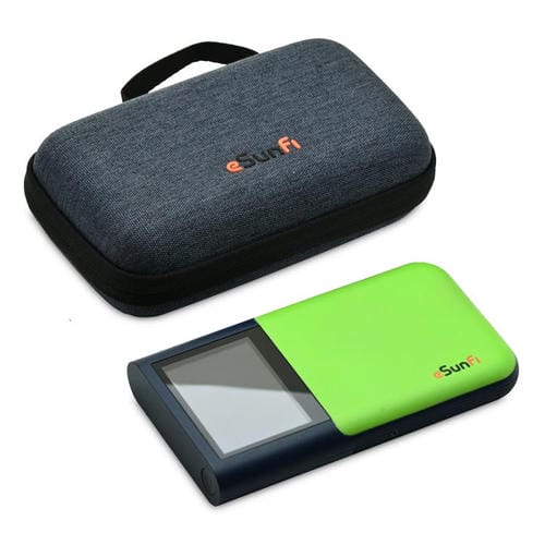 Punto de Acceso WIFI ESIM 5G Esunfi 2,4 Pulgadas Qualcomm Snapdragon X62 IC Versión Eau (Verde)