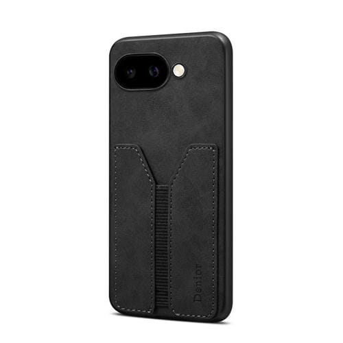 Funda de Teléfono Denior D07 Dv con Ranura para Tarjeta para Google Pixel 9A (Negra)