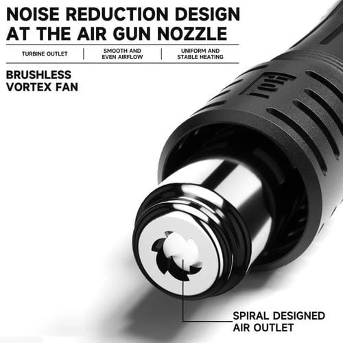 Stazione di dissaldatura e ritocco BGA Luowei HG-01 con pistola ad aria calda digitale intelligente 800 W (Spina USA)