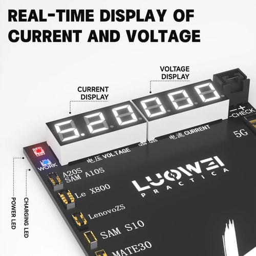 Piastra di Attivazione Rapida della Batteria Luowei LW-B03 per Apple iPhone e Android