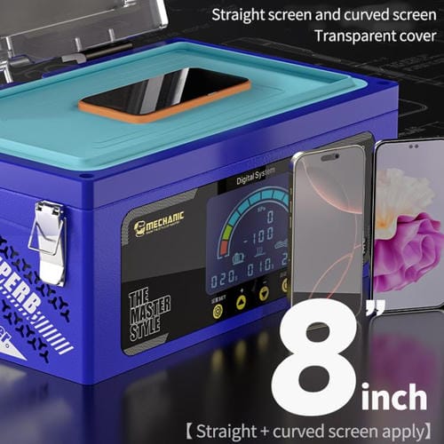 Máquina Laminadora de Bolsas de Aire Mechanic Gan-03 Abag de 8 Pulgadas Enchufe EE.UU