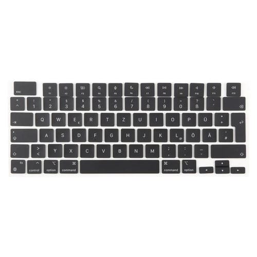Teclado para Apple MacBook A2442 A2485 A2779 A2780 A2991 A2992 A2918 Británico Alemán con Teclas Enter Grandes