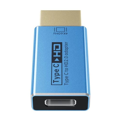 Adaptador Tipo-C a HDMI YCE-V292A 4K (Azul)