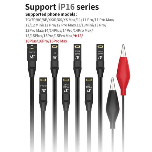 Cavi di Avvio e Riparazione della Scheda Madre Apple iPhone 7 a 16 Pro Max, 18 Tipi