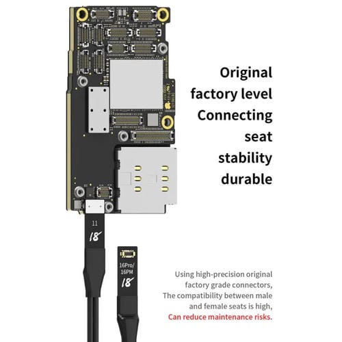 Cavi di Avvio e Riparazione della Scheda Madre Apple iPhone 7 a 16 Pro Max, 18 Tipi