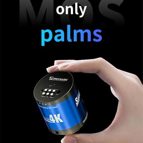 Câmara de Microscópio Industrial Mechanic MOS 4K IMX415 com Sensor Ultra HD 51 MP