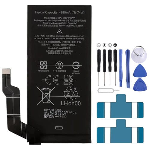 Akku GLU7G mit 4410 mAh für Google Pixel 6A