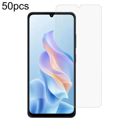 Película de vidrio templado de aluminio de 0,3 mm para ZTE Blade A76 5G (50 unidades)