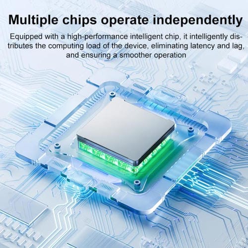 Adaptador concentrador USB Tipo C 8 pines a PD 2 USB 2 Tipo C estación de acoplamiento 5 en 1 (Gris)