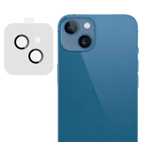 Funda para iPhone 13/13 mini con pelĂcula de cristal imak para lente de cĂĄmara trasera, versiĂłn exclusiva con autoposicionamiento