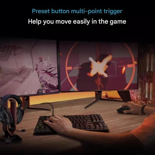 Teclado inalámbrico Logitech G PRO X TKL RAPID interruptores magnéticos (Blanco)