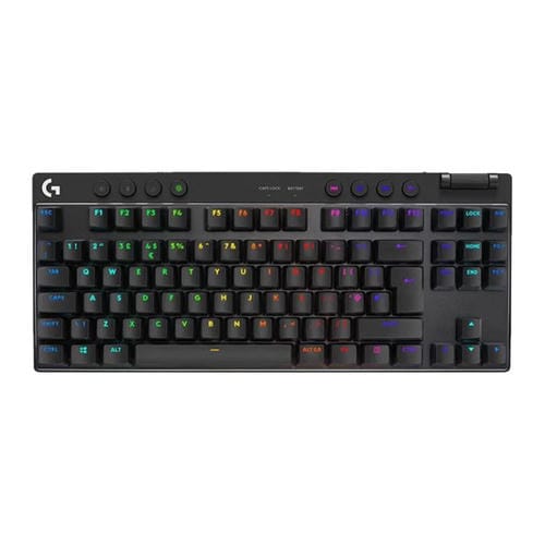 Teclado inalámbrico Logitech G PRO X TKL interruptores mecánicos GX-L (Negro)
