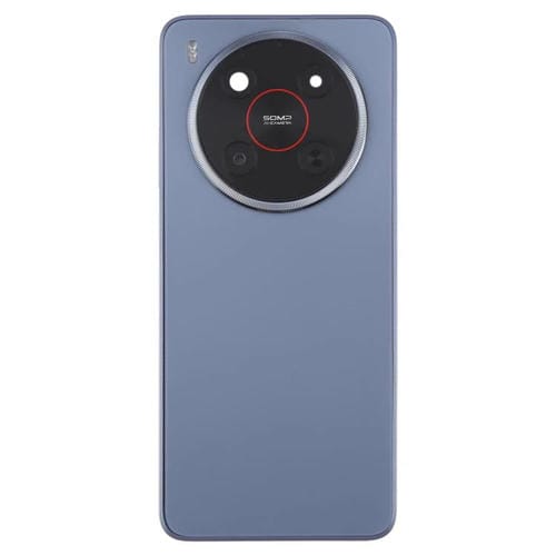 Back Cover of Plastic Battery with Central Frame and Camera Lens Cover for ZTE Blade V70 Max (Purple)