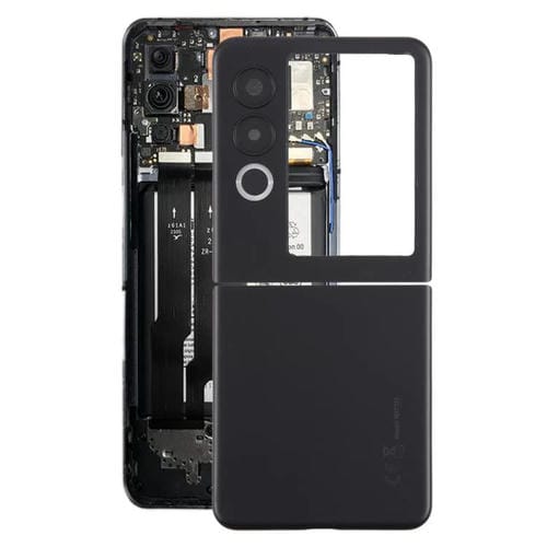 Tapa Trasera Batería para ZTE Nubia Flip2 5G NX732J (Negra)