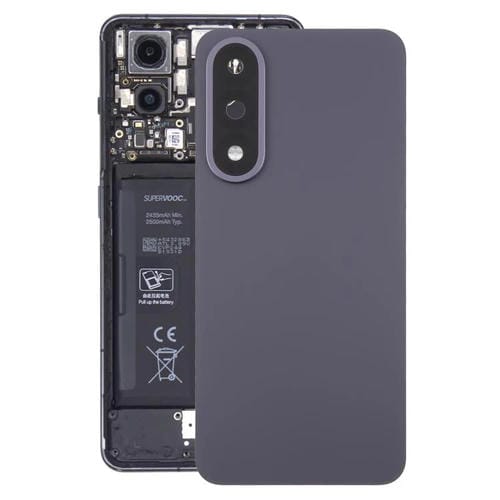Carcasa trasera con tapa para lente de cámara para OnePlus Ace 5 Ultra (negra)
