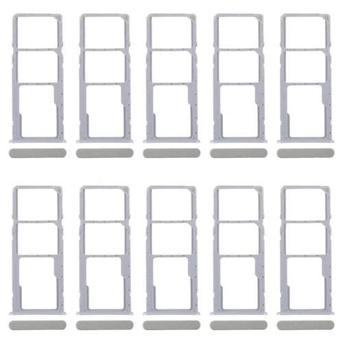 Para Realme C61 India 4G RMX3933, 10 bandejas SIM originales + bandejas SIM + bandejas Micro SD (verde)