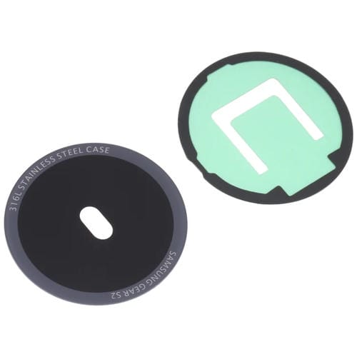 Obiettivo in vetro posteriore Samsung Galaxy Gear S2 SM-R720 (Nero)