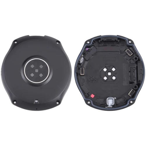 Couvercle Coque Arrière avec Lentille en Verre Samsung Galaxy Watch 46mm SM-R800 (Noir)