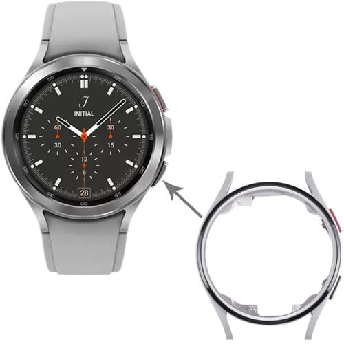 Lünette Rahmen LCD-Display Samsung Galaxy Watch 4 40mm SM-R860 R865 (Silber)