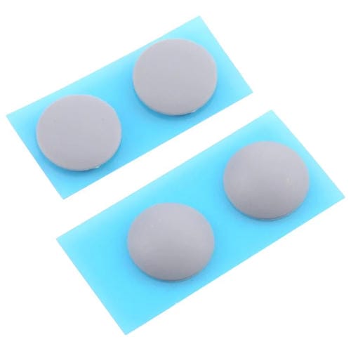 Rubber Mats 4 in 1 Microsoft Surface Laptop 3 / 4 / 5 (Silver)